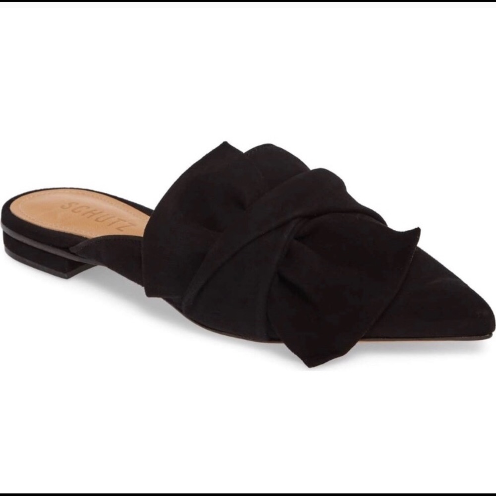 Schutz d’ana pointed toe loafers